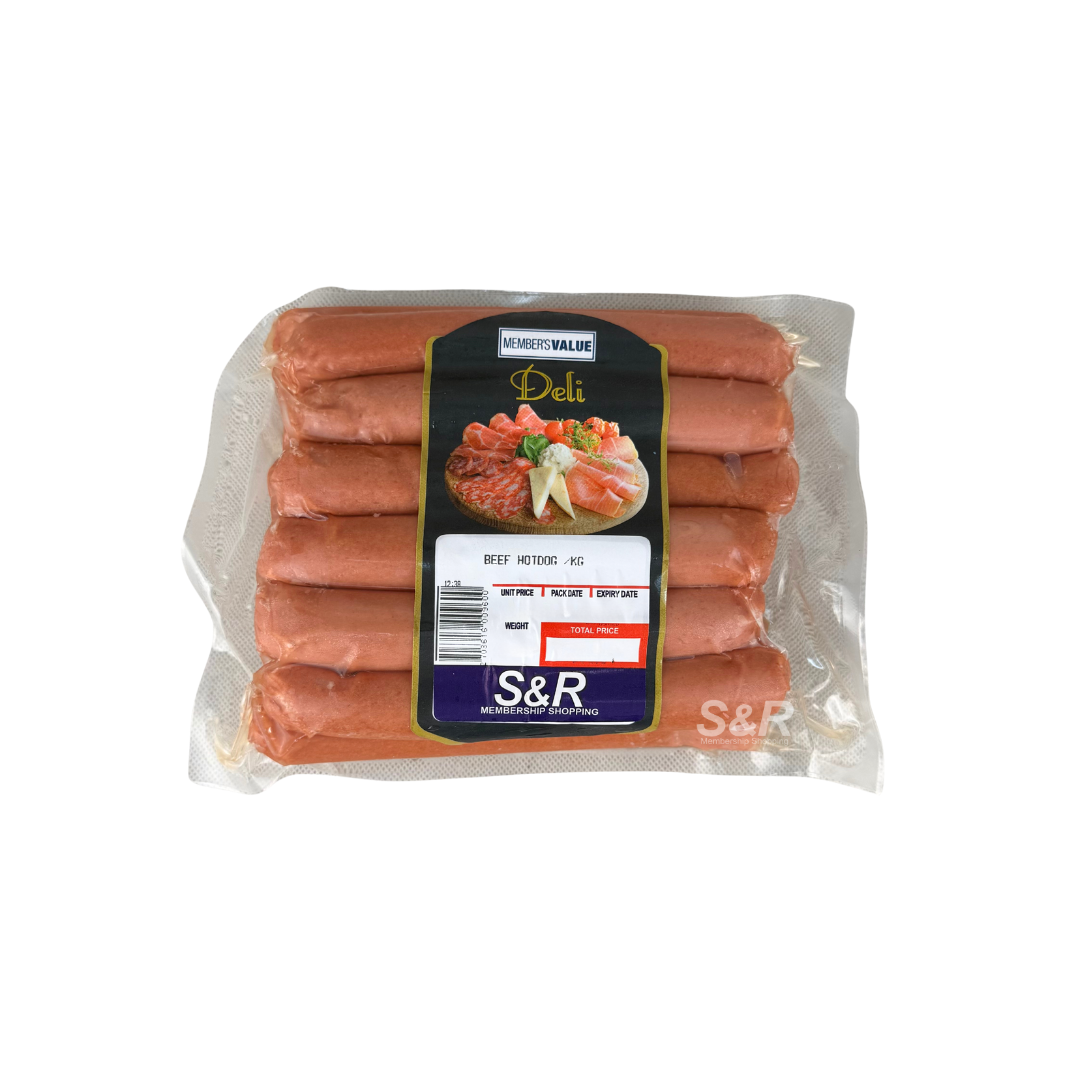 Member's Value Beef Hotdog approx 1kg